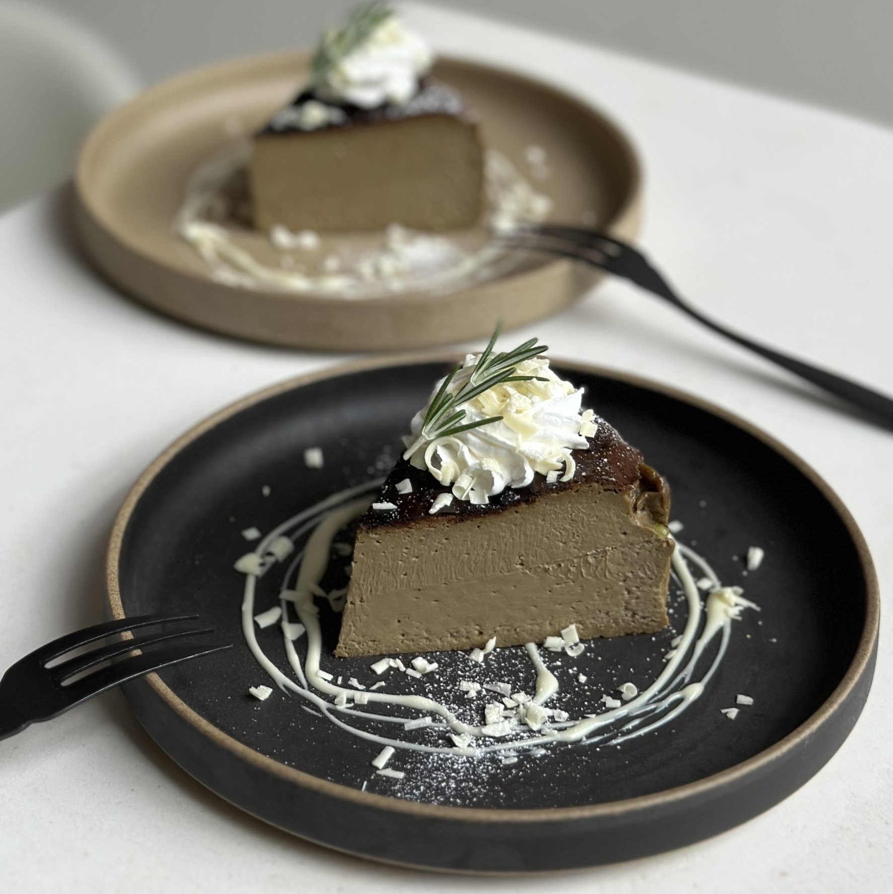 ほうじ茶バスクチーズケーキ